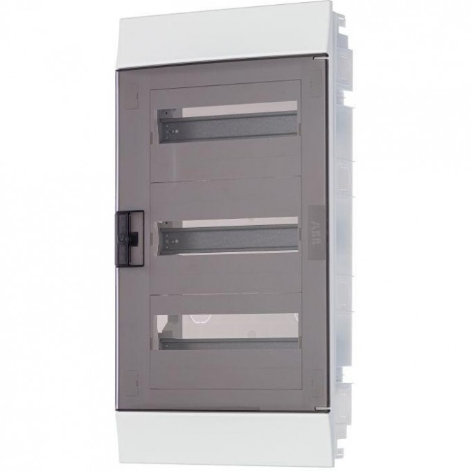 Бокс ABB MISTRAL41 36М прозрачная дверь 3 ряда (с клеммами) 1SLM004101A2207