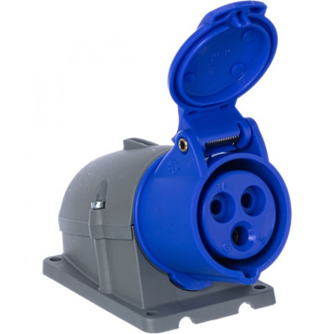 Розетка ABB EASY&SAFE 16А 2P+E IP44 для монтажа на поверхность 2CMA193098R1000