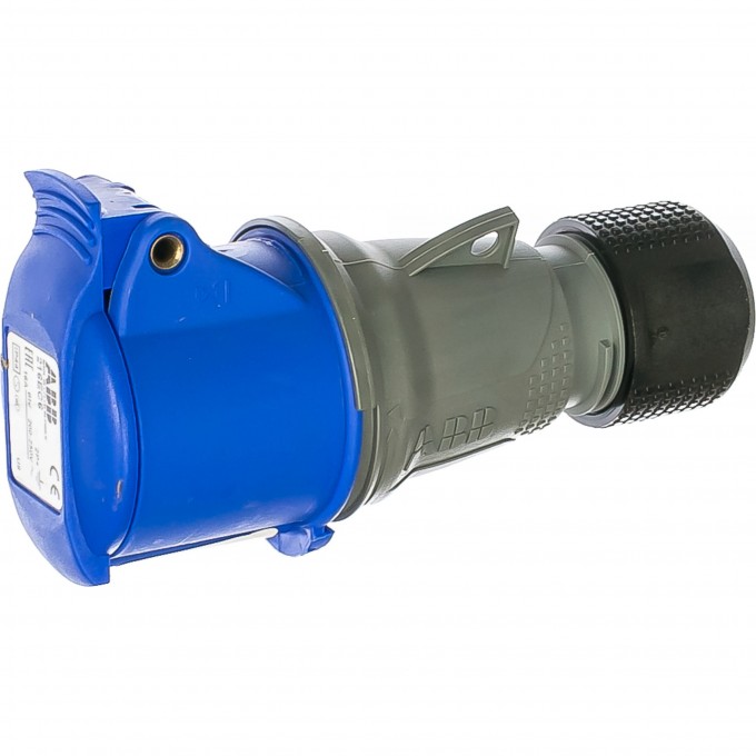 Розетка кабельная ABB EASY&SAFE 216EC6 16А 2P+E IP44 6ч 2CMA102003R1000