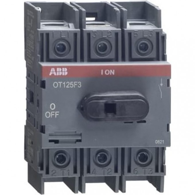Рубильник ABB 3п OT125F3 125А (125А AC23) 1SCA105033R1001