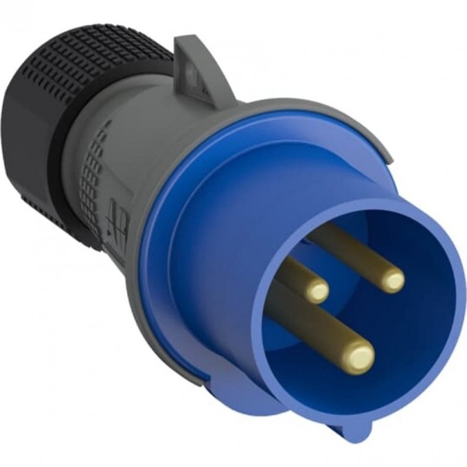 Вилка кабельная ABB EASY&SAFE 216EP6 16А 2P+E IP44 6ч 2CMA101947R1000