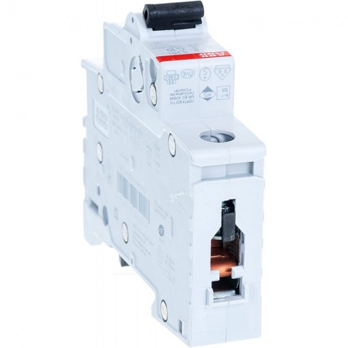 Выключатель автоматический модульный ABB 1п C S201 6кА 10А 2CDS251001R0104